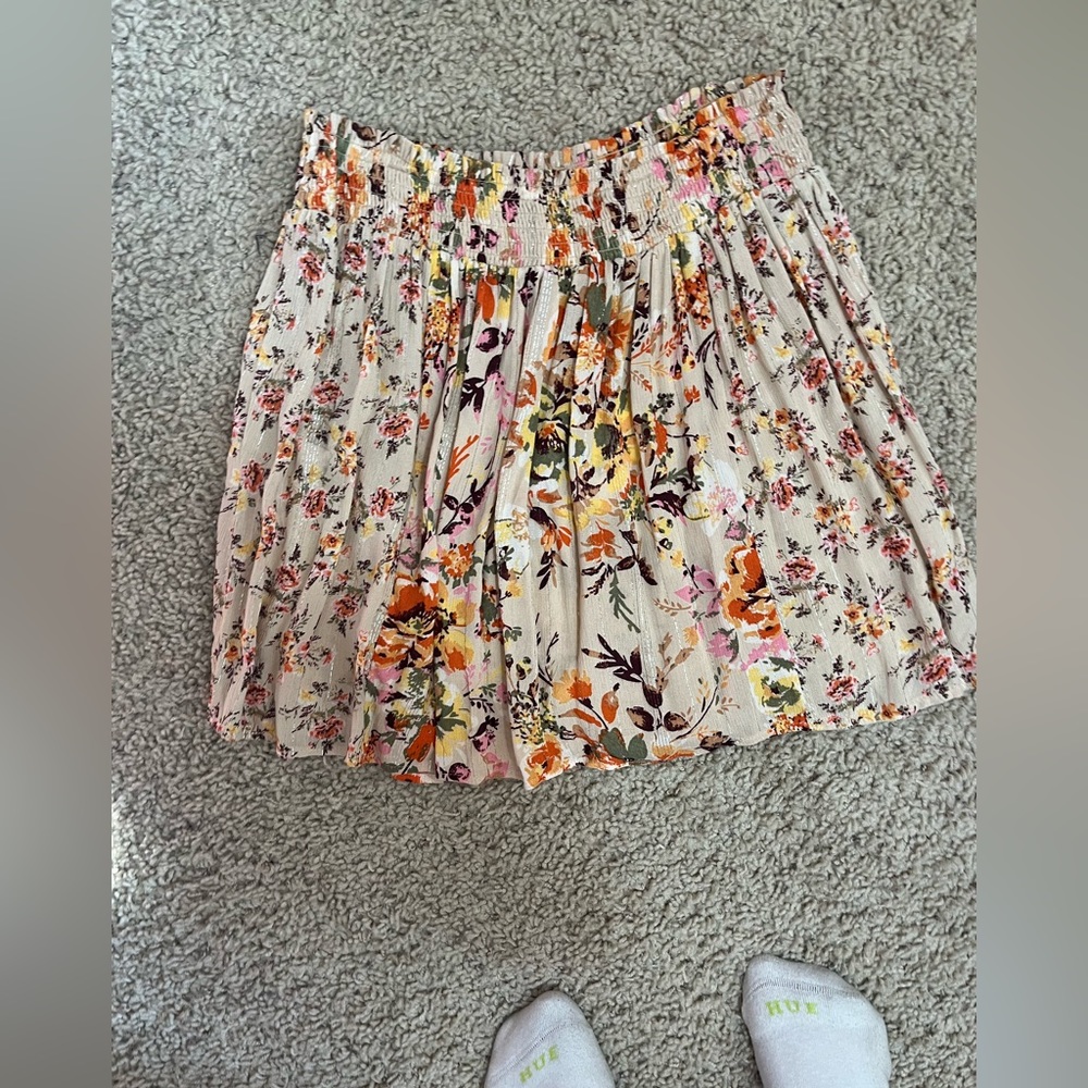 floral altered state skirt- medium